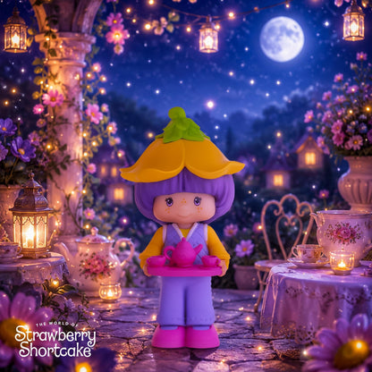 The World of Strawberry Shortcake Almond Tea 2.5-inch CheeBee Figure