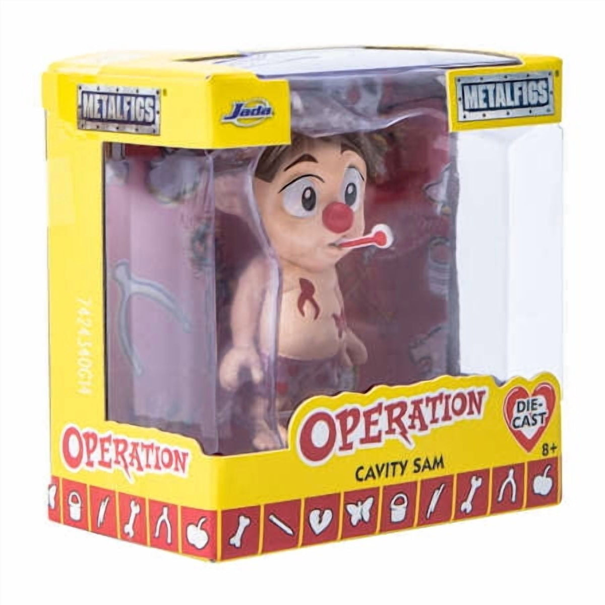 Jada Toys Operation Cavity Sam Metalfigs Diecast Collectible Figure 2.5 in
