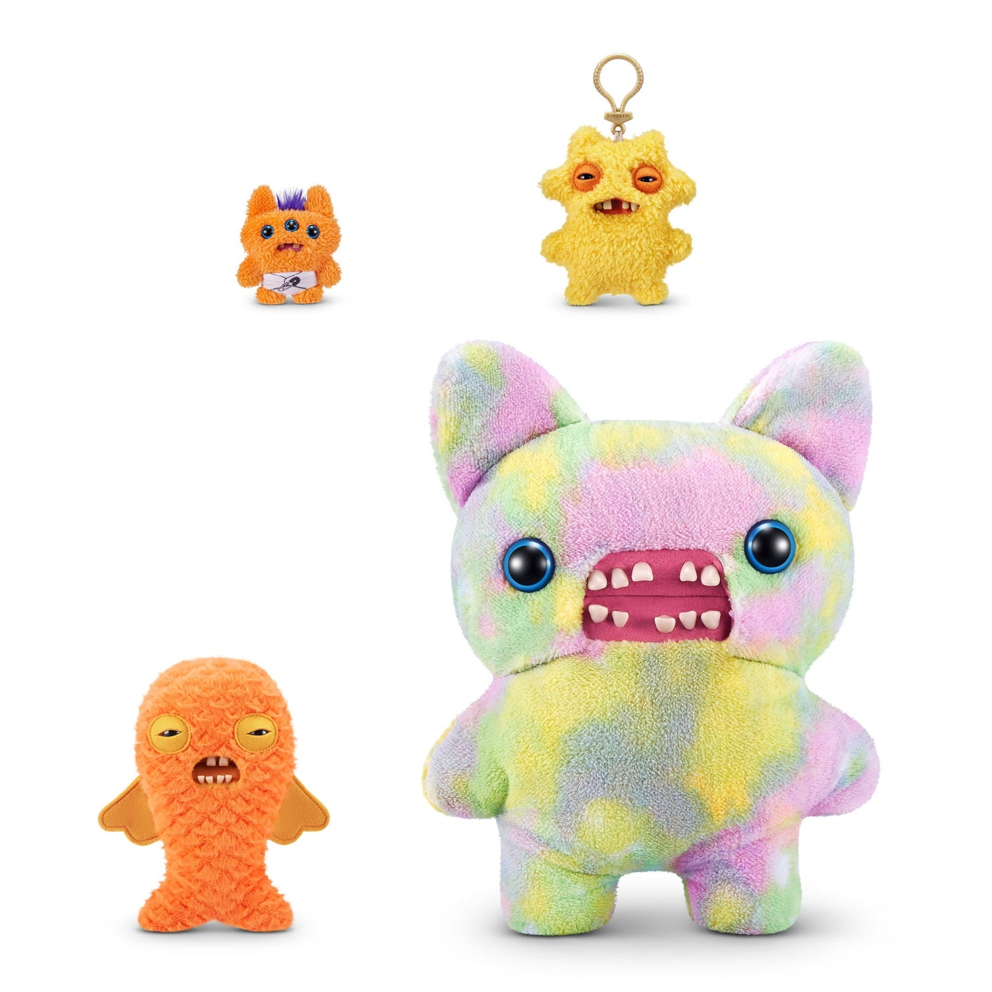 ZURU Fuggler Butt Ugly Pets 9-inch Cod Father Gold Fish Plush Toy