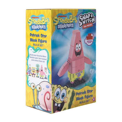 Well Played Toys SpongeBob SquarePants Snap & Switch Patrick Build Set