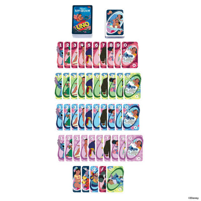 UNO Disney’s Lilo and Stitch Card Game for Kids & Family Night
