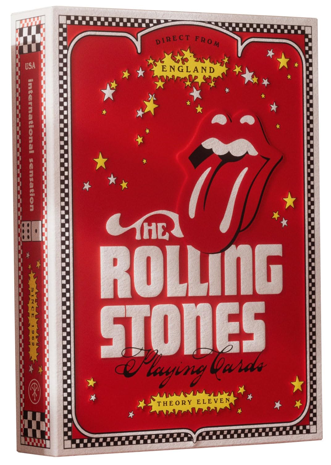 theory11 The Rolling Stones Premium Playing Cards, Poker Size Standard Index