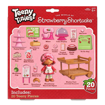 Teeny Tinies! Teeny Strawberry Shortcake Pastry Cafe Playset