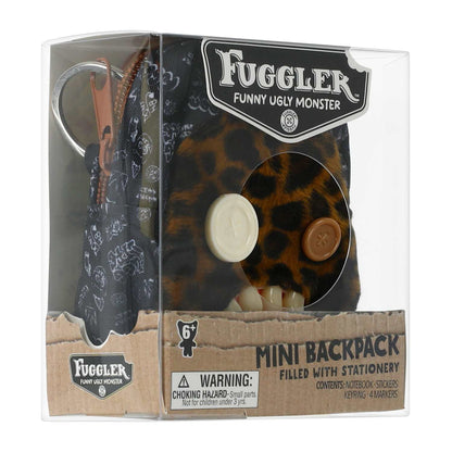 Fuggler Cheetah Mini Backpack [Notebook, Stickers, Keyring & Markers]