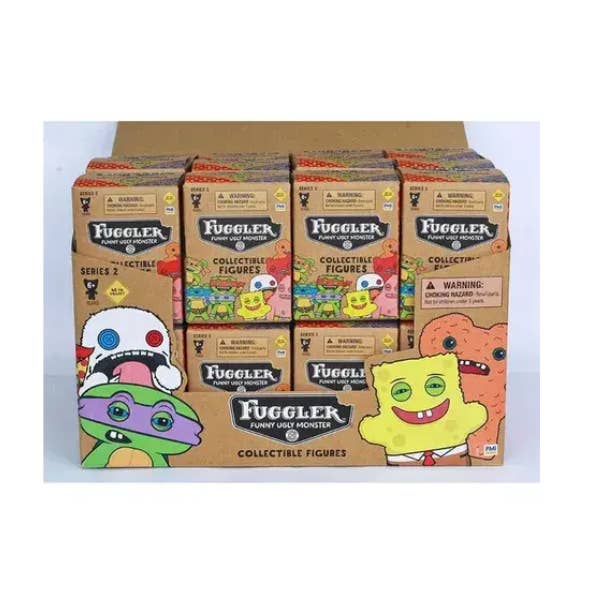 Fuggler Collectible Mystery Figure Series 2 Limited Edition Spongebob Squarepants and TMNT