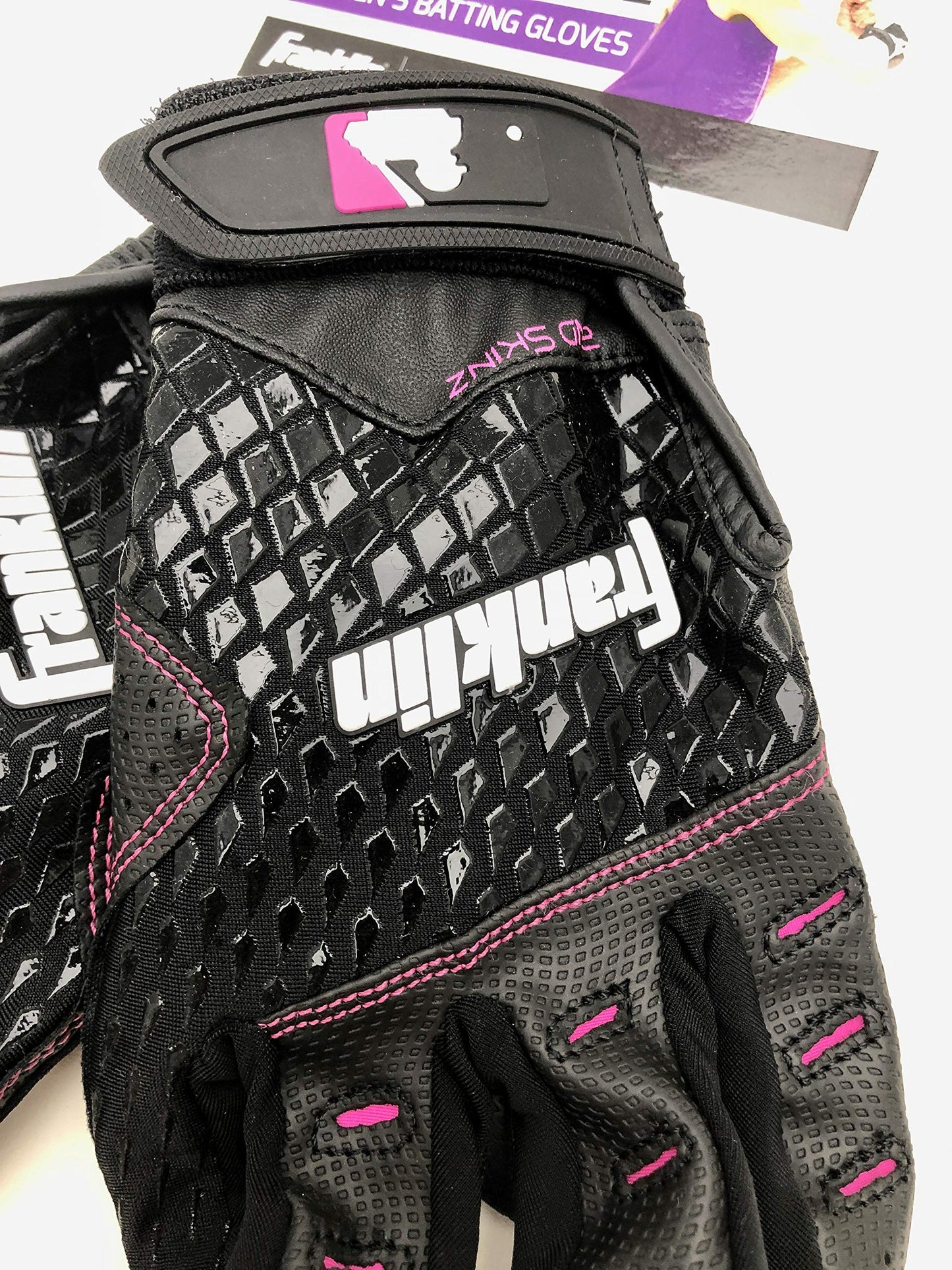 Franklin Sports Womens Large Softball Fast Pitch 2nd Skinz Batting Gloves