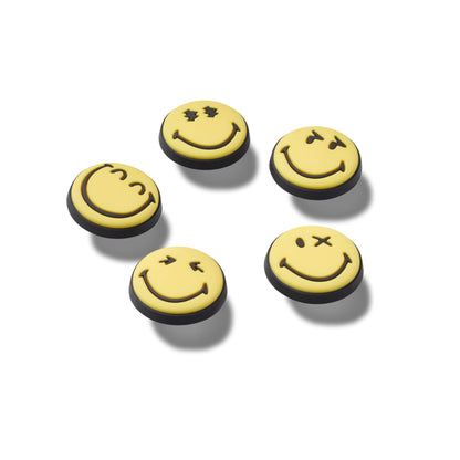 Crocs Jibbitz Smiley World 5-pack Shoe Charms | Jibbitz for Crocs