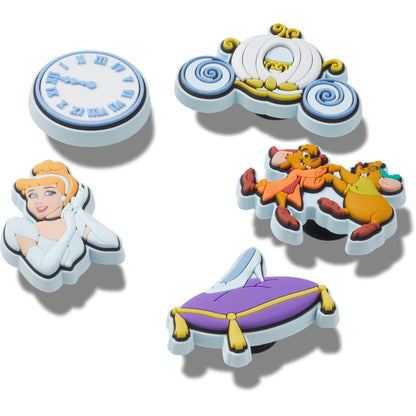 Crocs Jibbitz Disney Princess Cinderella 5-Pack Shoe Charms | Jibbitz for Crocs