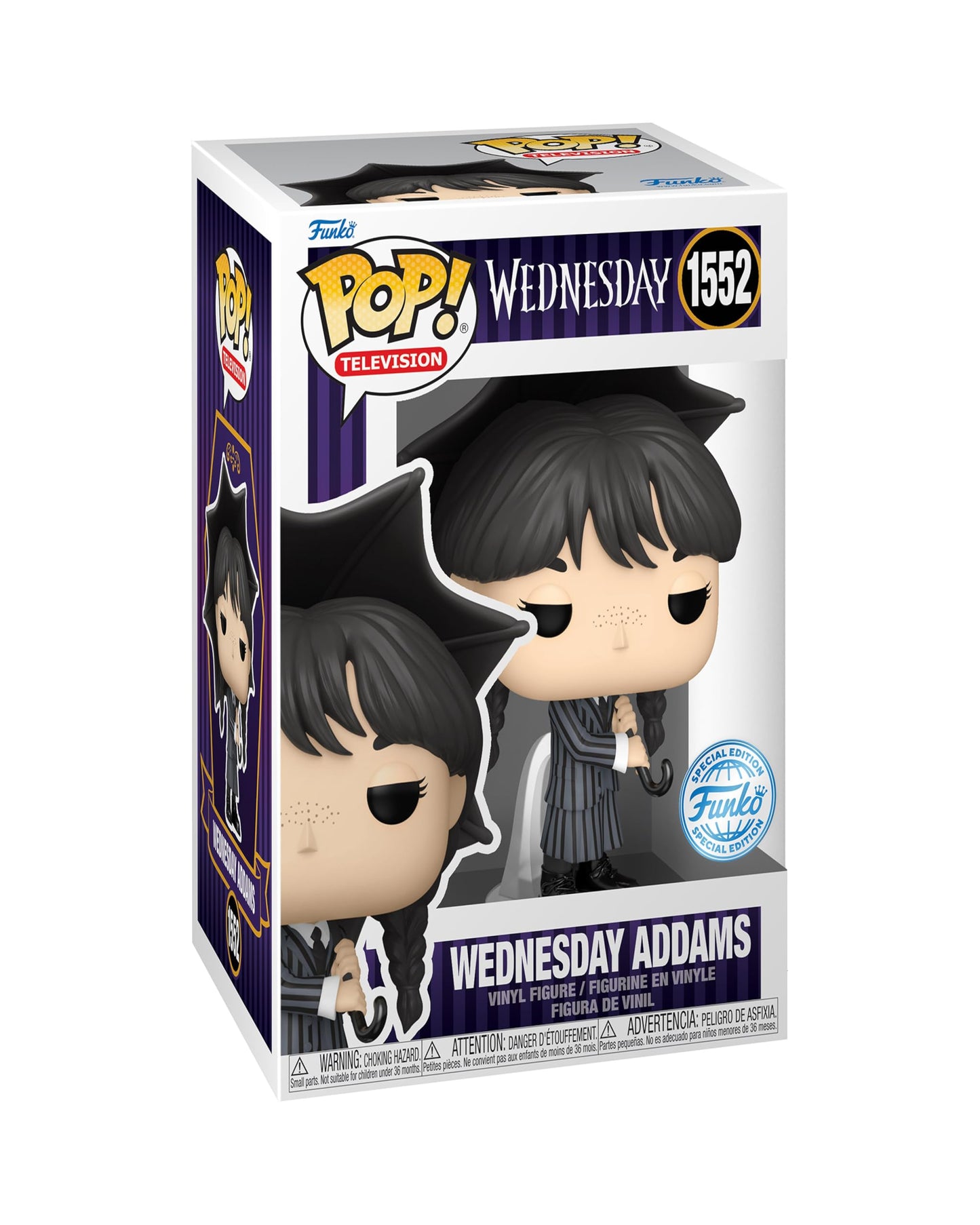 Funko Pop! Wednesday - Wednesday Addams with Umbrella Pop!