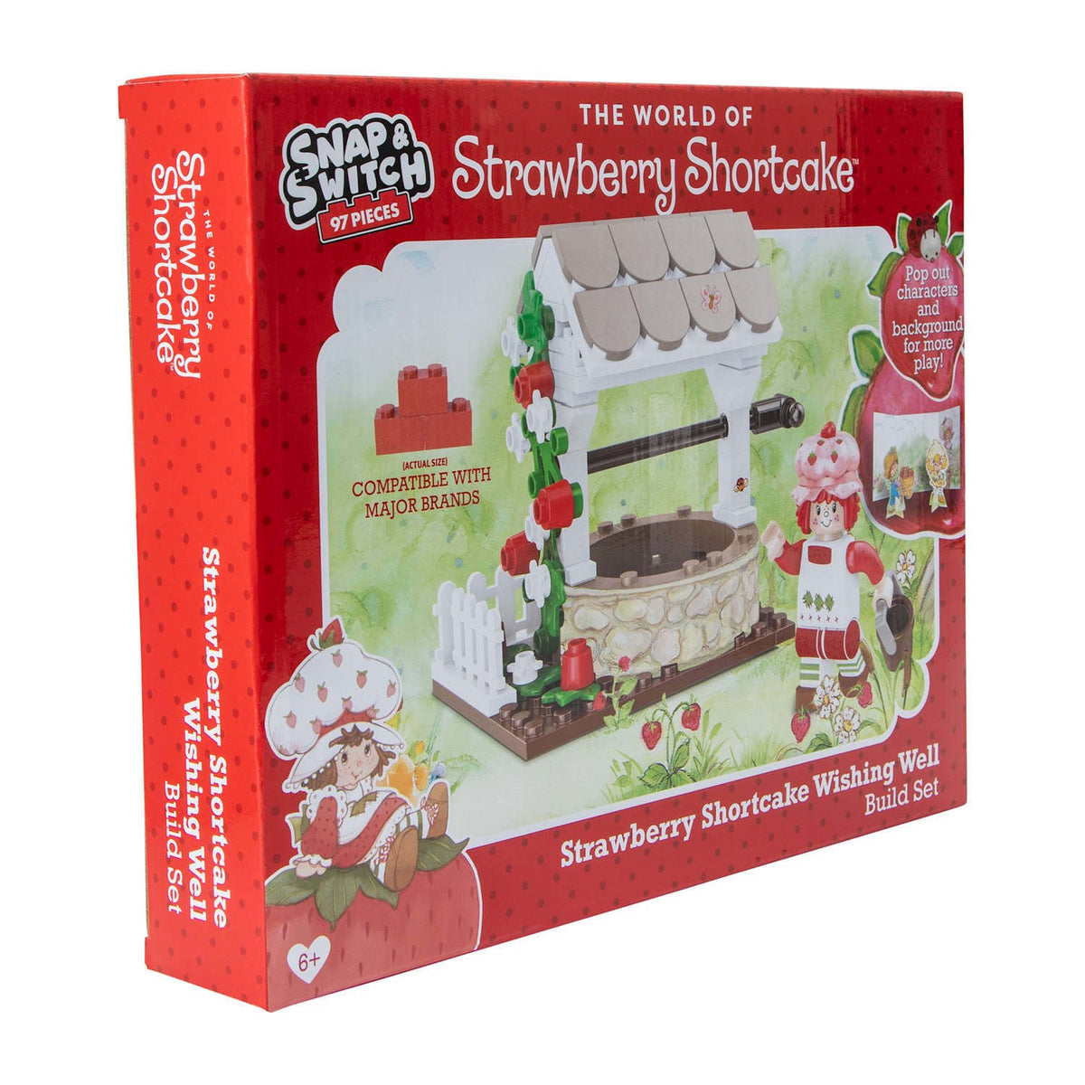 Well Played Toys Strawberry Shortcake Wishing Well Build Set - 97 Pieces