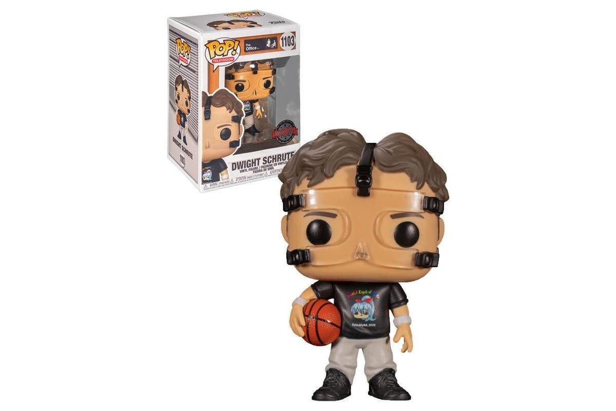 Funko Pop! The Office Dwight Schrute Basketball Exclusive