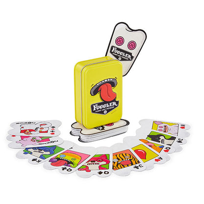 Fuggler Tooth-Shaped Playing Card Deck In Collectible Tin