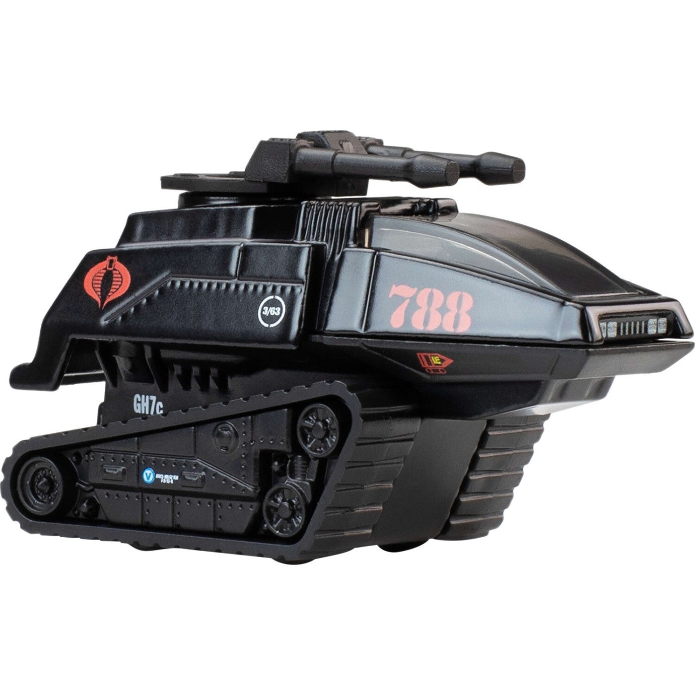 Hot Wheels Cobra H.I.S.S. G.I. Joe Pop Culture Premium Series 1:64 Scale Collectible Die Cast Model Vehicle