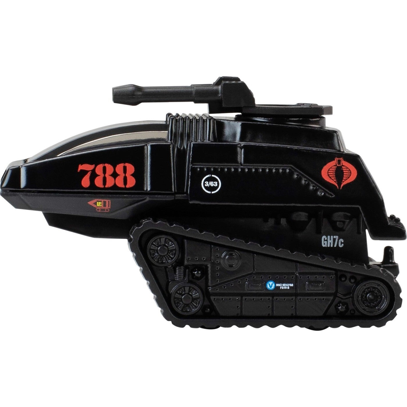 Hot Wheels Cobra H.I.S.S. G.I. Joe Pop Culture Premium Series 1:64 Scale Collectible Die Cast Model Vehicle