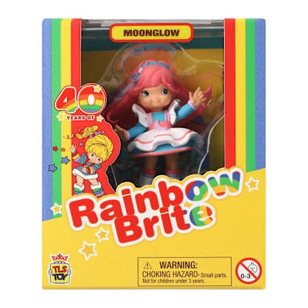 Rainbow Brite 40th Anniversary Series 2 MOONGLOW 2.5-inch CheeBee Figure