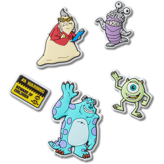 Crocs Jibbitz Monsters Inc. 5-pack Shoe Charms | Jibbitz for Crocs