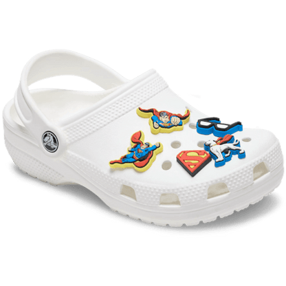 Crocs Jibbitz 5-Pack Superman Shoe Charms | Jibbitz for Crocs
