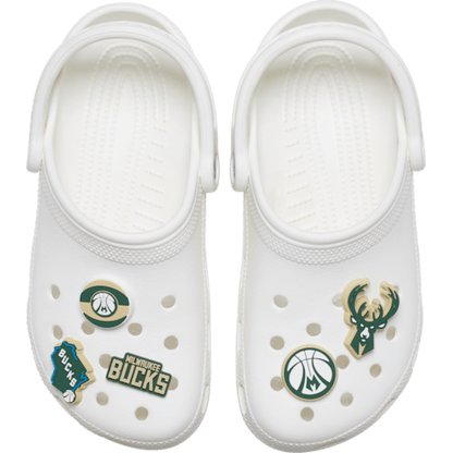 Crocs Jibbitz NBA Milwaukee Bucks 5-Pack Shoe Charms | Jibbitz for Crocs