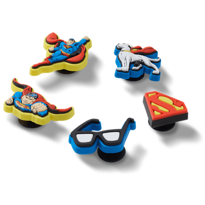 Crocs Jibbitz 5-Pack Superman Shoe Charms | Jibbitz for Crocs