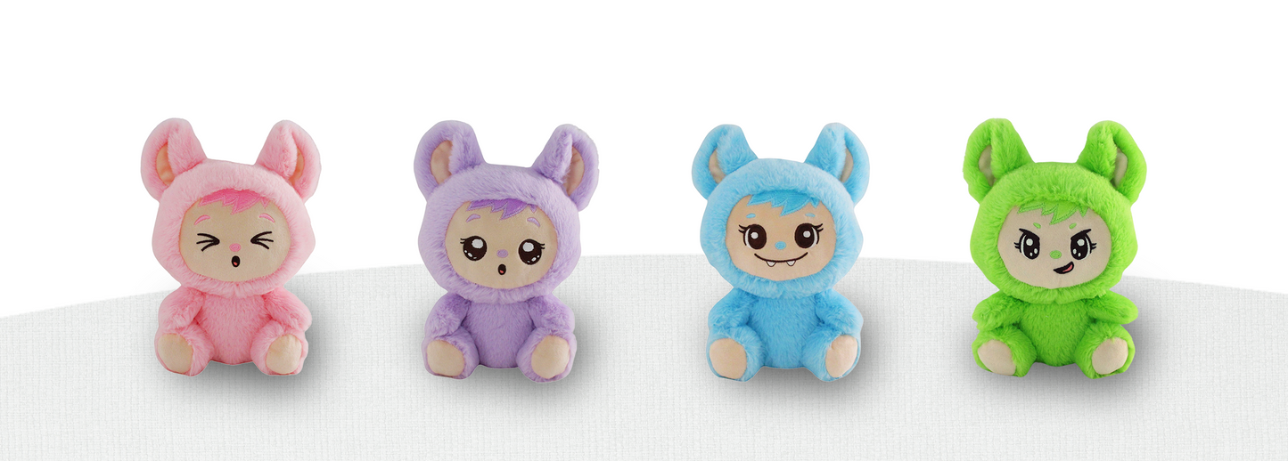 Yoonique LaBabies LiLi Plush Hanger (Purple)