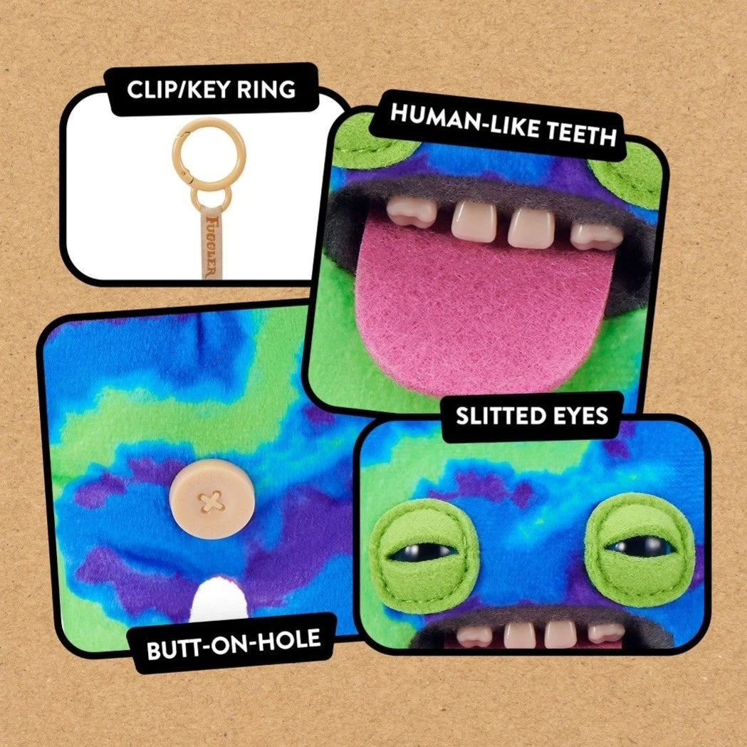 Fuggler Series 6 Plush Clip-On Keyring Sir Belch