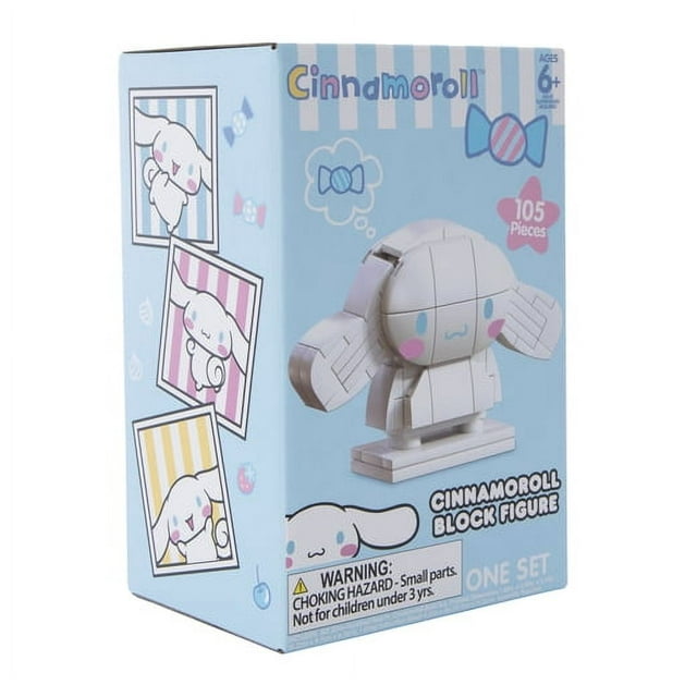 Sanrio Hello Kitty Cinnamoroll Block Figure Build Set - 106 Pieces