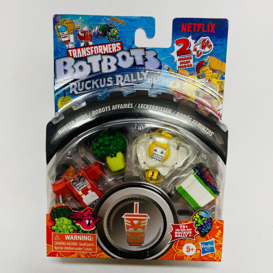 Transformers BotBots Series 6 Ruckus Rally 5-Pack Hunger Hubs