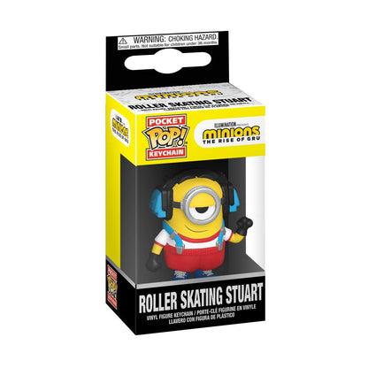 Funko Pop! Keychain: Minions: The Rise of Gru - Roller Skating Stuart