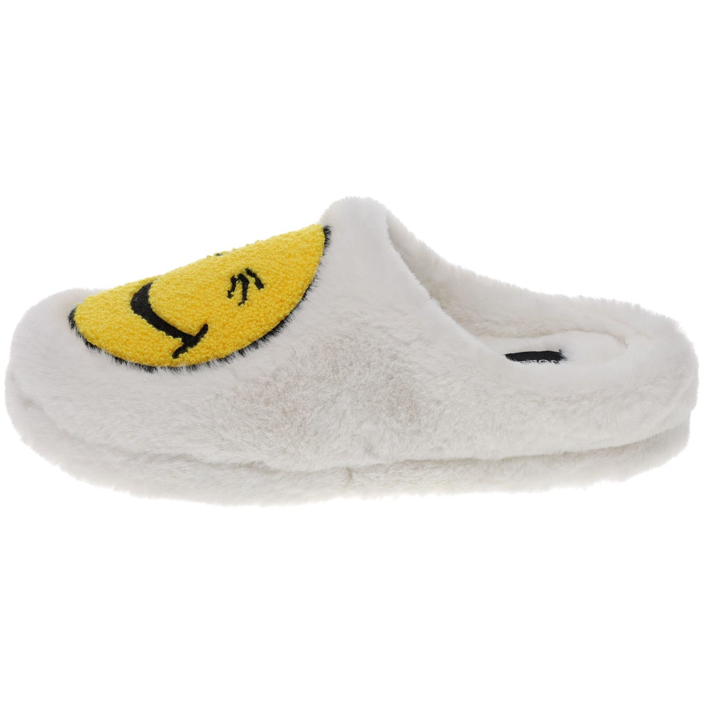 Joe Boxer Mr. Winky Women's Plush Slipper, Ivory, Women's 7-8