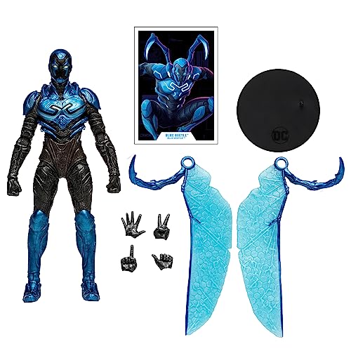 McFarlane - DC Multiverse - Blue Beetle Movie 7" - Blue Beetle (Battle Mode)