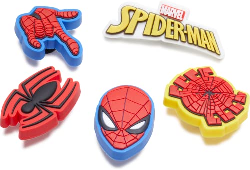 Crocs Jibbitz 5-Pack Disney Spider Man Shoe Charms | Jibbitz for Crocs