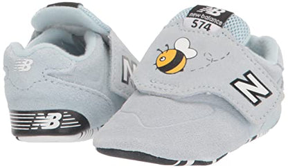 New Balance Kid's 574 V1 Crib Hook & Loop Sneaker