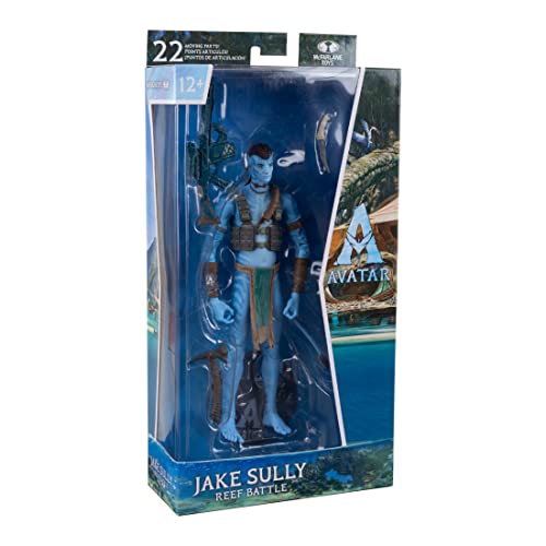 McFarlane - Avatar: The Way of Water - Jake Sully (Reef Battle) 7" Figure