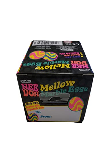 NeeDoh Mellow Marble Eggs Stress Ball