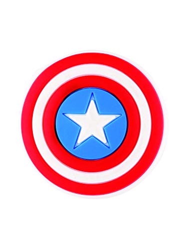 Crocs Jibbitz Captain America Shield Shoe Charm | Jibbitz for Crocs