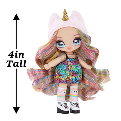 Na! Surprise Minis Series 1-4'' Fashion Doll Mystery Packaging with Confetti Surprise