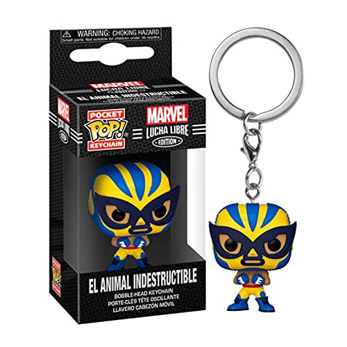 Funko Pop! Keychain: Marvel Luchadores - Wolverine