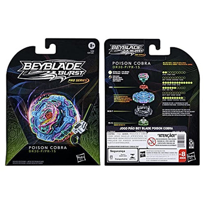 Beyblade Burst Pro Series Poison Cobra Spinning Top Starter Pack