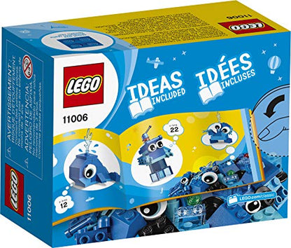 LEGO Classic Creative Blue Bricks 11006 Kids’ Building Toy Starter Set (52 Pieces)