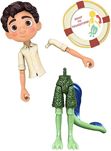 Disney Pixar Luca Stargazers Pack with Luca Paguro & Giulia Posable Authentic Action Figure