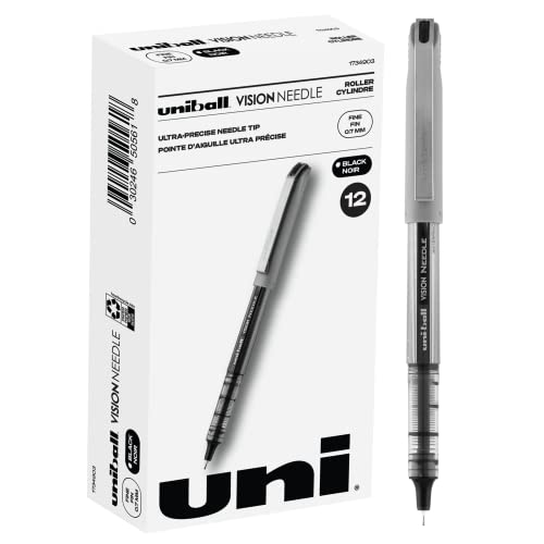 Vision Rollerball Pens, 0.7mm, Pack of 12