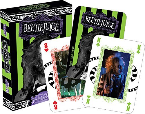 AQUARIUS Beetlejuice Themed Deck of Playing Cards