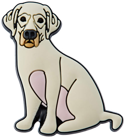 Crocs Jibbitz Pet Yellow Lab Shoe Charm | Jibbitz for Crocs