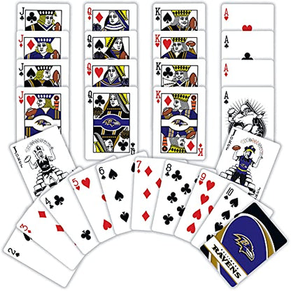 MasterPieces NFL Baltimore Ravens Playing Cards