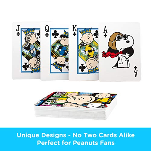 AQUARIUS Peanuts Playing Cards - Peanuts Cast Deck of Cards