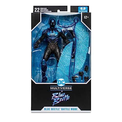 McFarlane - DC Multiverse - Blue Beetle Movie 7" - Blue Beetle (Battle Mode)