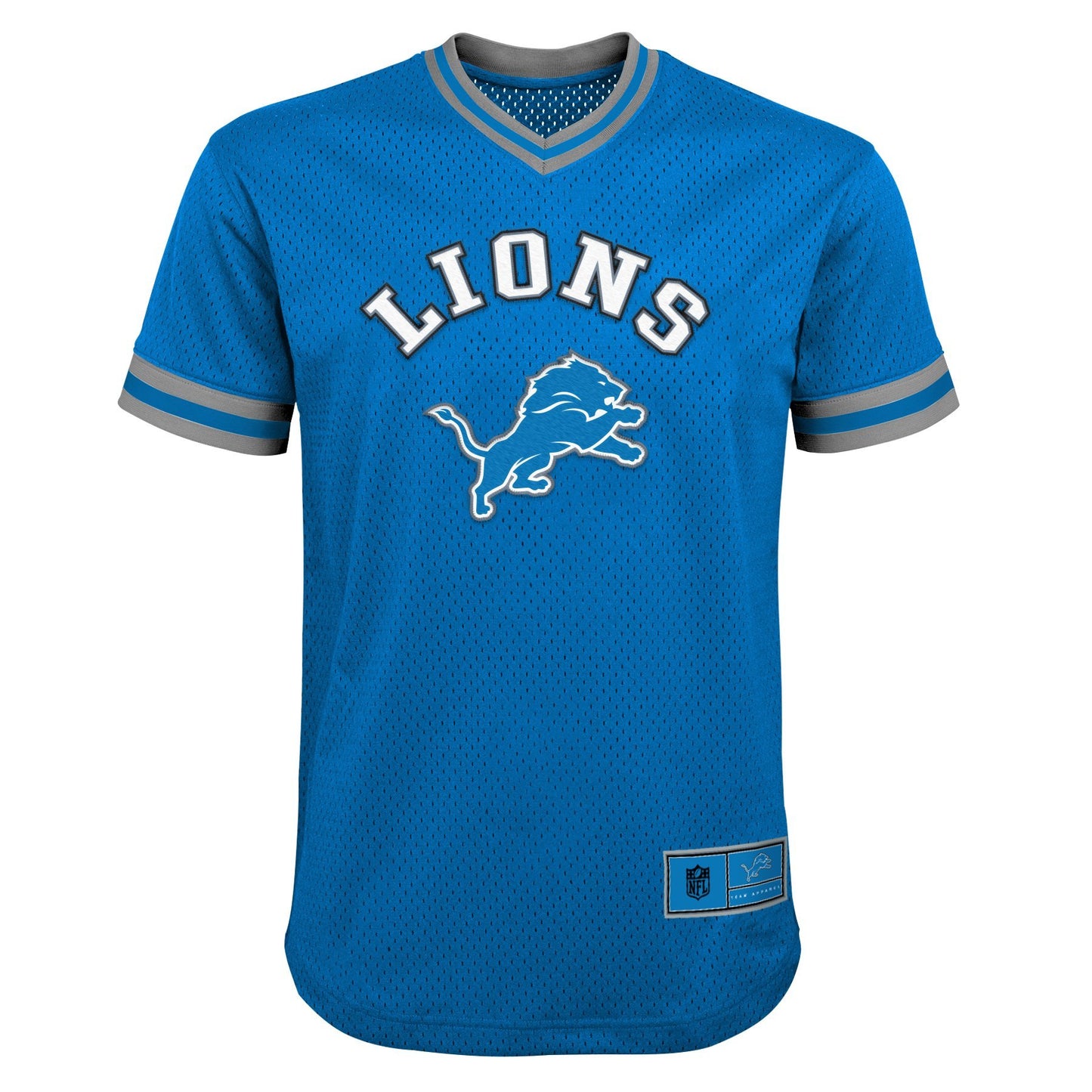 NFL Detroit Lions Youth X-Large (18) V-Neck Top