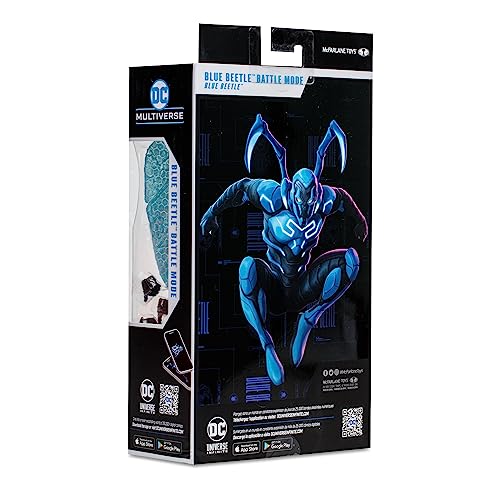 McFarlane - DC Multiverse - Blue Beetle Movie 7" - Blue Beetle (Battle Mode)