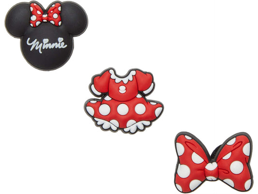Crocs 3-Pack Disney Minnie Mouse Shoe Charms | Jibbitz for Crocs