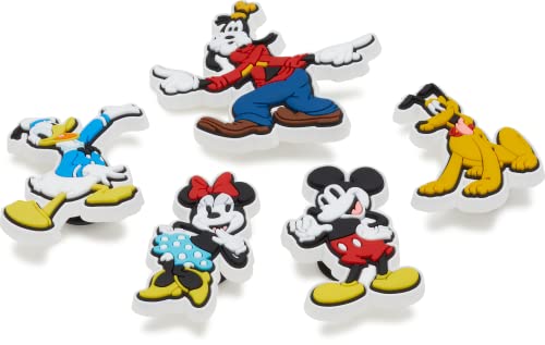 Crocs Jibbitz 5-Pack Disney Mickey Friends Shoe Charms | Jibbitz for Crocs